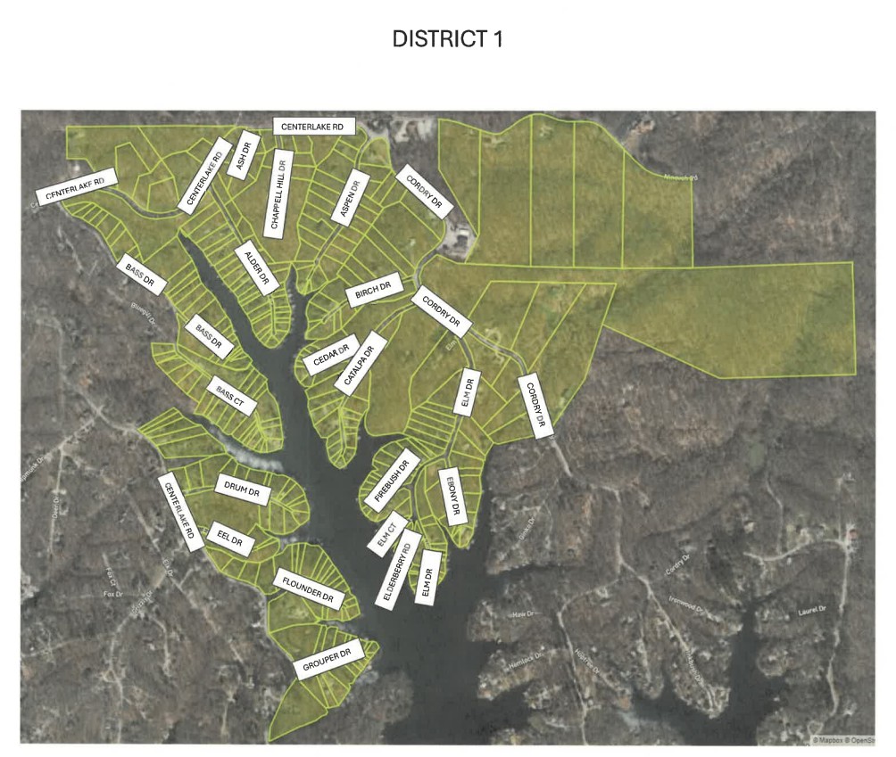 Area 1 Map
