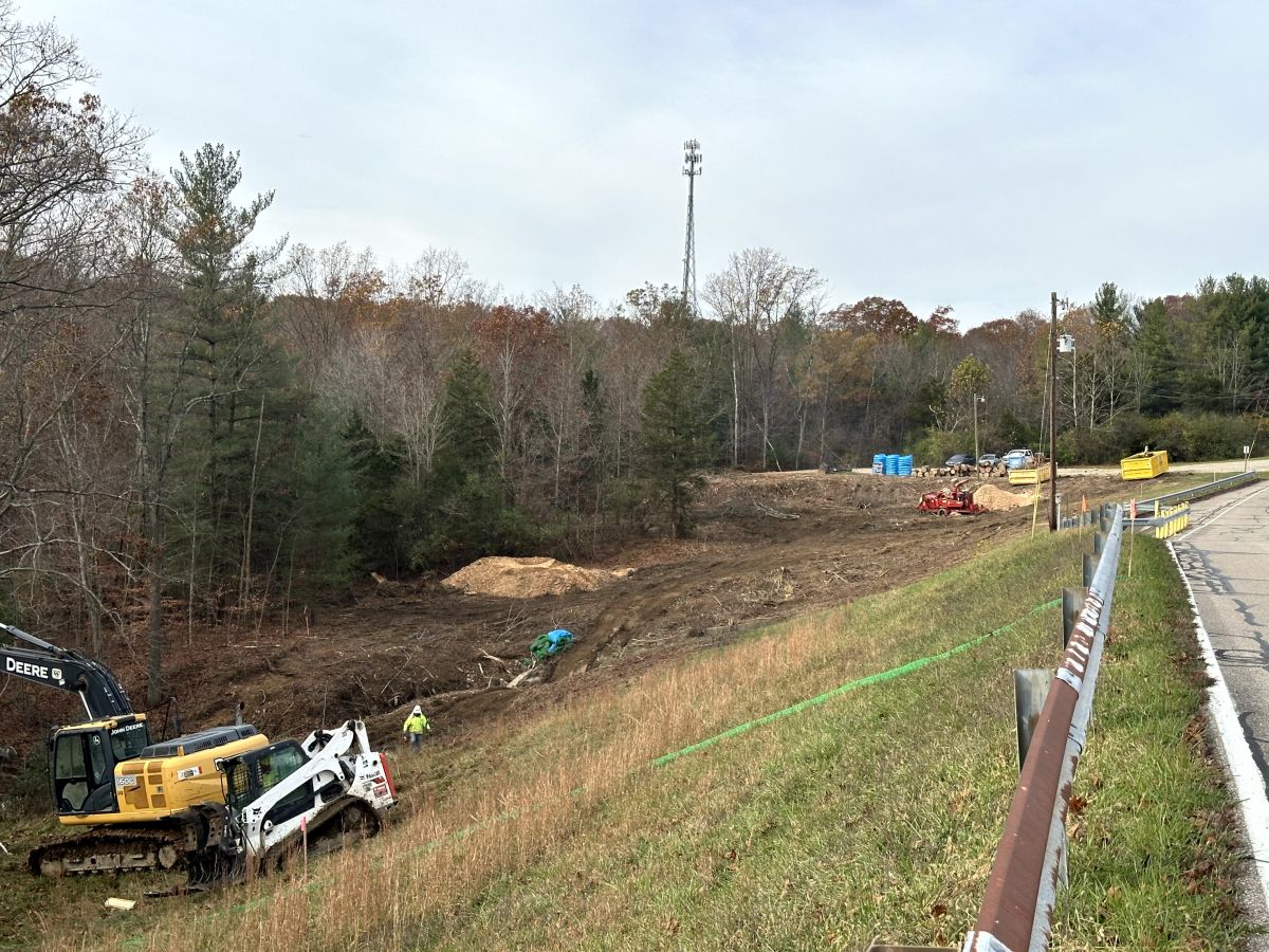 Cordry Spillway Replacement Work