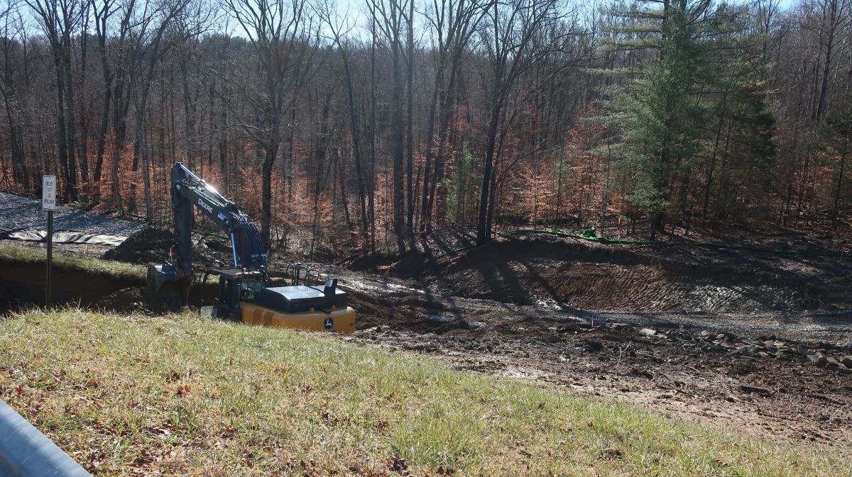 Cordry Spillway Replacement Work