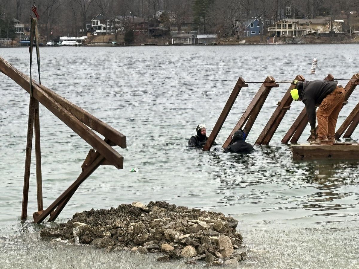 Cordry Spillway Replacement Work